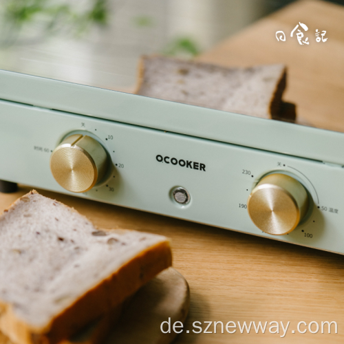 OCOKER Mini Electric Pitza Brotbrotofen